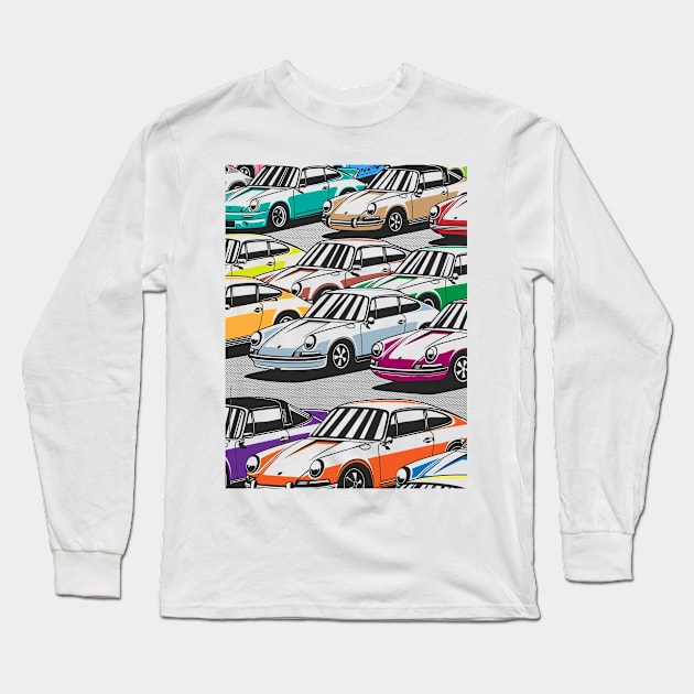 911 parking Long Sleeve T-Shirt by Markaryan